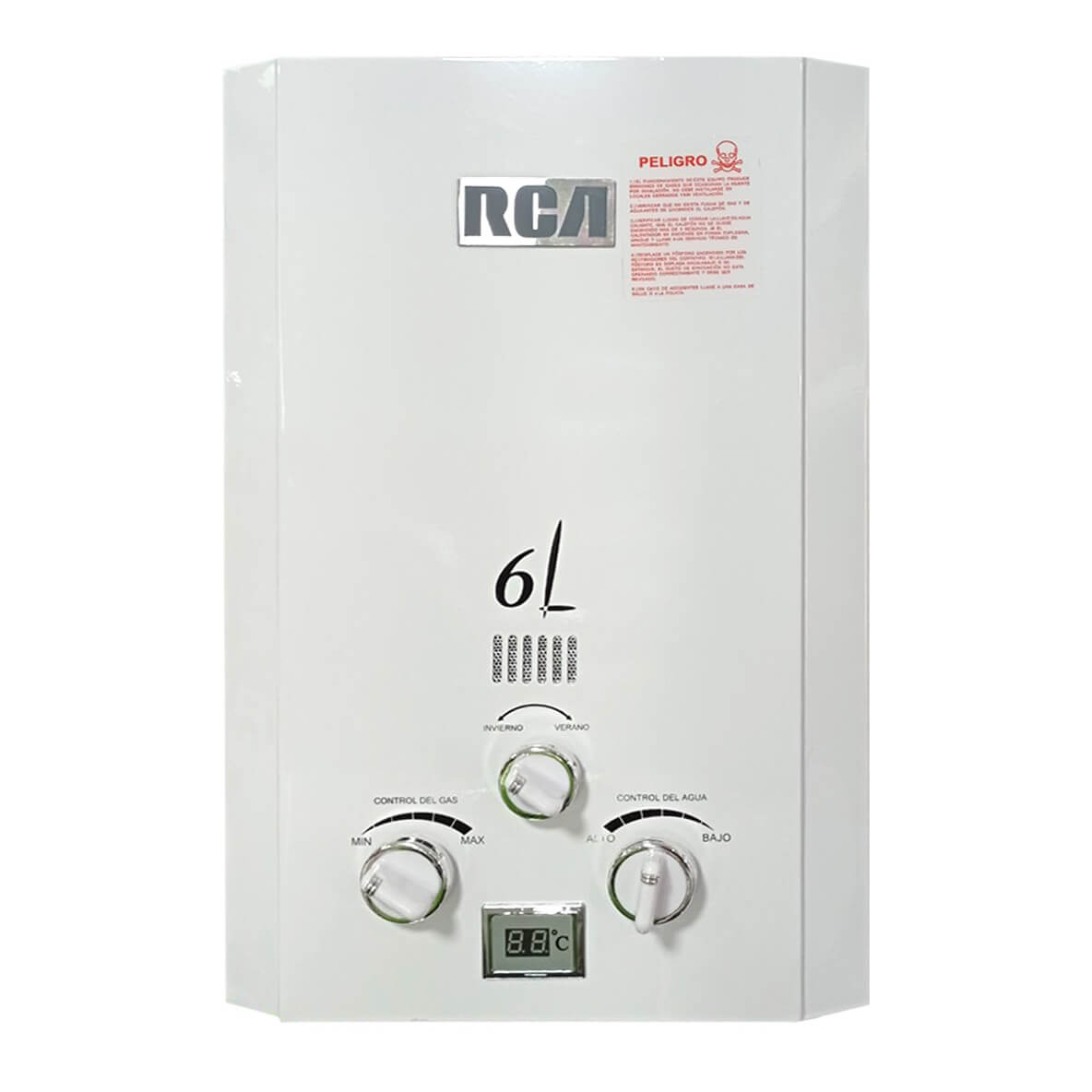 Calefón a Gas | 6 Litros