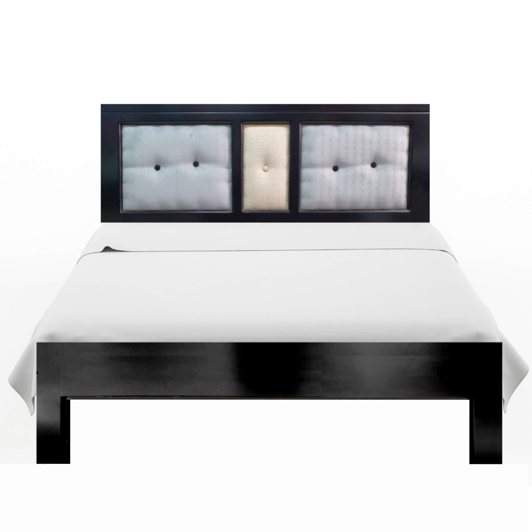 Cama Tapizada Náutica | Gris