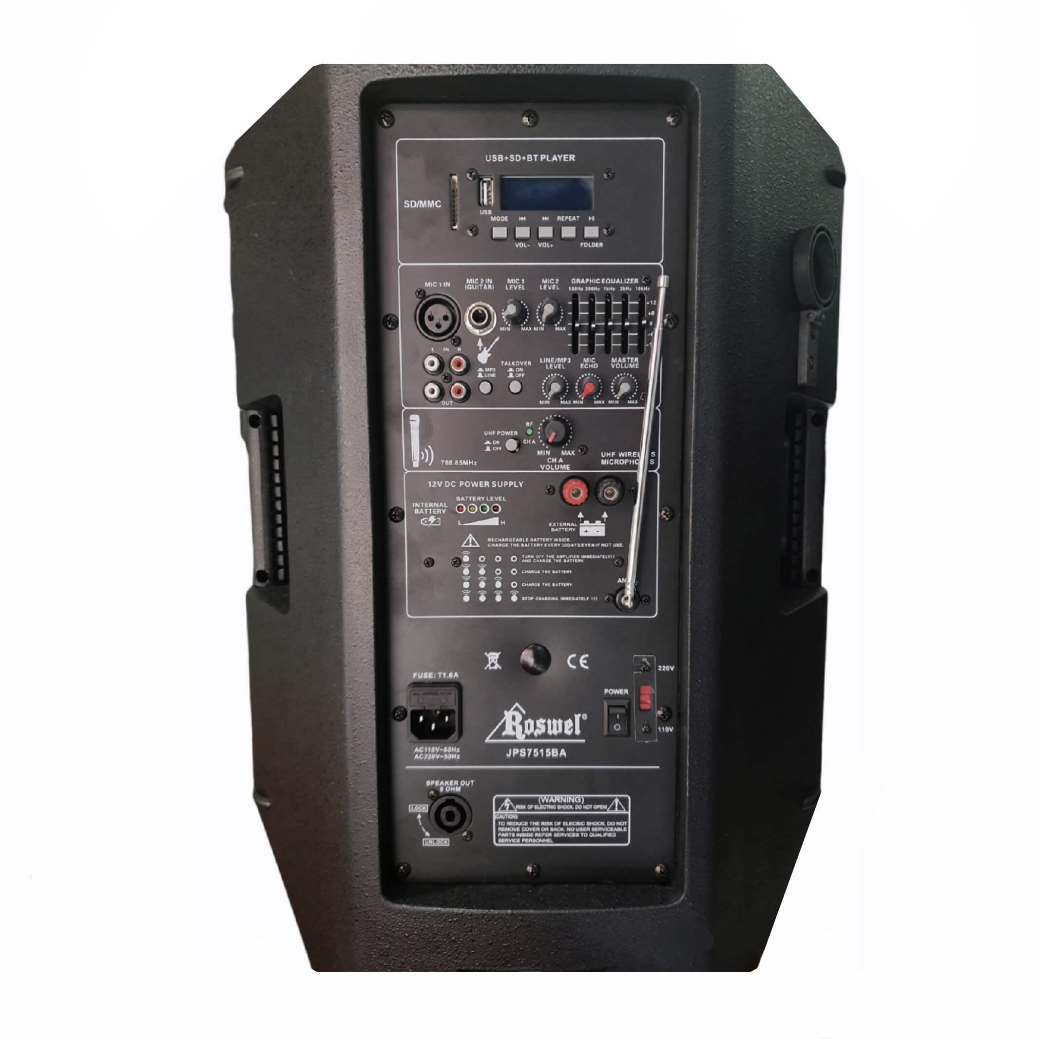 Parlante Amplificado Roswel | 55000 W