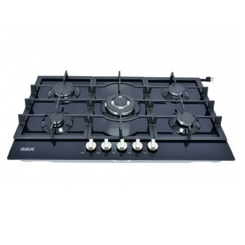 RCA - Encimera a Gas 5 Quemadores | Vidrio Templado