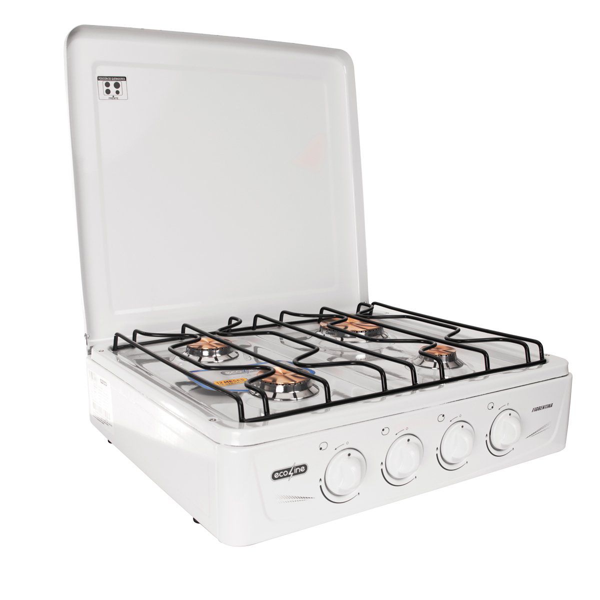 Ecoline - Cocineta Fiorentina 4 Quemadores